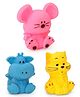 Ratnas Squeezy Animal Bath Toys Pack of 3  (Animal & Color May Vary)