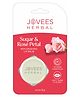 Jovees Herbal Sugar & Rose Petal Replenishing Lip Balm For Soft, Shiny and Glossy Lips  Lip Balm For Dark, Pigmented, Dry, Flaky Lips  24 Hour Hydration  Rejuvenates Dry and Chapped Lips- 8g