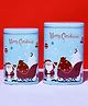 A Vintage Affair Santa's Sleigh Tall Storage Box Set of 2 - Blue