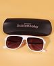 DukieKooky UV Protected Lens Sunglass With Case - White