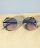 DukieKooky Round Sunglasses With UV Protected Lens - Blue