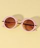 DukieKooky Round Sunglasses With UV Protected Lens - Pink