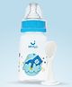 Mylo Baby Feels Natural Feeding Bottle, PP, BPA Free with anti-colic nipple - 125 ml (Blue Bear)