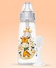 Mylo Baby Feels Natural Feeding Bottle, PP, BPA Free with anti-colic nipple - 250 ml (Brown Girrafe)