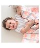 TIDY SLEEP Wrapper Sheet Cum Baby Blanket - Pink