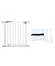 Safe-O-Kid 75-85 cm Child Safety Stair Safety Gates with 1 Fall Prevention Safety Net