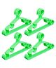 Kuber Industries Plastic Baby Hanger Set Pack of 20 - Green