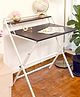 Faburaa Venus Shelf Study Table - Dark Brown