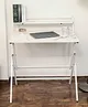 Faburaa Venus Foldable Study Table for Home - White
