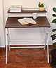 Faburaa Venus Foldable Study Table for Home - Light Brown