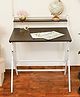 Faburaa Venus Foldable Study Table for Home - Dark Brown