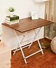 Faburaa Tablista Foldable Table for Home & Office Light - Brown