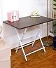 Faburaa Tablista Foldable Table for Home & Office Light - Brown