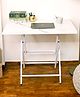 Faburaa Tablista  Portable & Foldable Table - White
