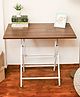 Faburaa Tablista  Foldable Table for Writing Desk Light - Brown