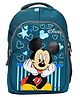 Kuber Industries Disney Mickey Mouse Printed Rexien Backpack Green - 15.7 inch