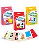 Little Berry Big Flash Cards for Kids Alphabet Numbers Shapes and Colors Pack of 3 - 96 Cards