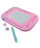VGRASSP Magnetic Slate Educational Toy Learn How to Write Read and Draw Non-toxic Board Screen Size - 15 cm - Color as Per Stock