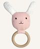 Abracadabra Organics Collectible Teether Bunny - Pink