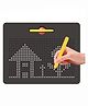 Oskart Magnetic Drawing Board Educational Toy (Assorted Colour and Print May Vary)
