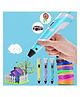 Oskart Kids 3D Pen in Learning Toy with ABS Filament for Learning and Education Modeling Creativity (Assorted colour and Print)