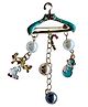Little Surprise Box Christmas Theme Hanger Style Broach Pin - Blue