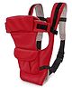 Chinmay Kids 4 Way Premium Baby Carrier Bag With Adjustable Strap & Head Support - Red