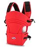 Chinmay Kids 3 in 1 Premium Baby Carrier Bag With Adjustable Strap & Head Support Line Red Black