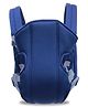 Chinmay Kids Adjustable Baby Carriers Cotton Infant Backpack & Carriers Kid Carriage Baby safe Sling Child Care Product Baby Carrier Mini Blue