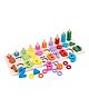 Webby Wooden Educational Learning Activity Toy - Multicolour