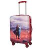 Novex Disney Original Frozen Hard Sided Polycarbonate Kids Trolley Bag with 4 Wheel - Red