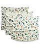 Bembika Muslin Wrap Cloths Receiving Blanket For Newborn Pack Of 3 - Multicolor