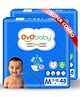 OYO Baby Premium Diaper Pants M Size Medium With Aloe Vera Lotion For Rash Protection  Pack Of-2  With Upto 12Hr Protection For Babies Of 7 To 12Kg