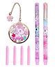 Toyshine Fountain Pen for Students Unicorn Pen Set for School Stationery Gift Birthday Return Gift Pen for Office School Stationery Items - Multicolour