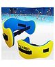 KARBD 2 Layer EVA Back Floating Belt with Adjustable Size Waist Strap for Pool Training Water Aerobics Exercise Aqua Fitness Flotation Aid for Adults Children and Kids  MultiColor