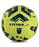 VECTOR X Synergy Thermo Fusion PU Embossed Football For Training and Match (Blue-Green) Size-5