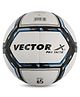 VECTOR X Pro Tactic Thermo Fusion Synthetic Rubber Football For Training and Match (White) Size-5