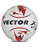 Vector X Thunder FIFA Basic Rubber Hand Stitched Football For Professional Play Size 5 - White
