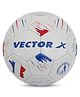 Vector X France Machine Stitched PVC Embossed Football Size 5 - White