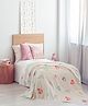 Disney By Pluchi  Cotton Knitted AC Blanket Mickey Mouse Print - White