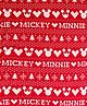 Pluchi  Cotton Knitted AC Blanket Disney Print - Red