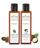 Mystiq Living Originals Combo Virgin Coconut Oil & Castor Oil - 200 ml