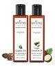 Mystiq Living Originals Combo - Virgin Coconut Oil & Castor Oil - 200 ml Each