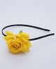 Daizy Rose Detail Hair Band - Yellow