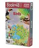 Advit Toys Birds  Jigsaw Puzzle with Educational Fun Fact Book - 48 Piece
