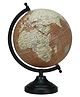 Globeskart Designer Wood Textured Globe - Brown