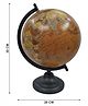 Globeskart Designer Globe - Rust Orange