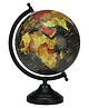 Globeskart Designer Medium Size English Globe - Black & Red