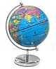Globeskart Educational Laminated Globe - Sky Blue