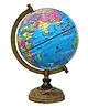 Globeskart Educational Globe Wooden Base - Blue